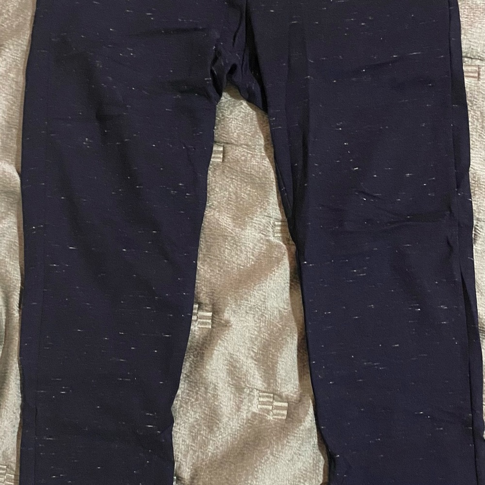 Dark Blue Speckled Pants